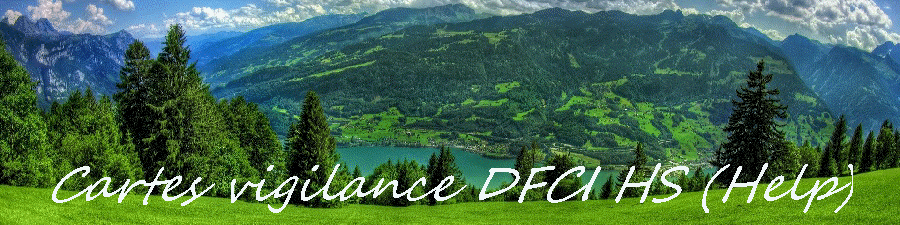 Cartes vigilance DFCI HS (Help)